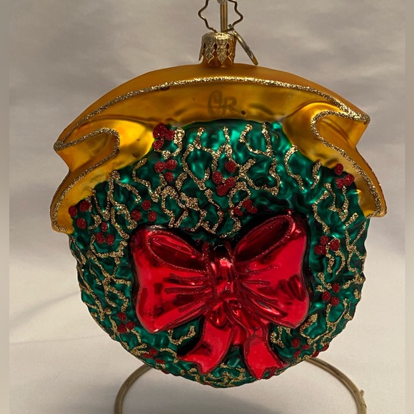 Radko 2002 FROSTY FIRST Our First Christmas Snowman Couple Ornament 5.5”H - Picture 5 of 11